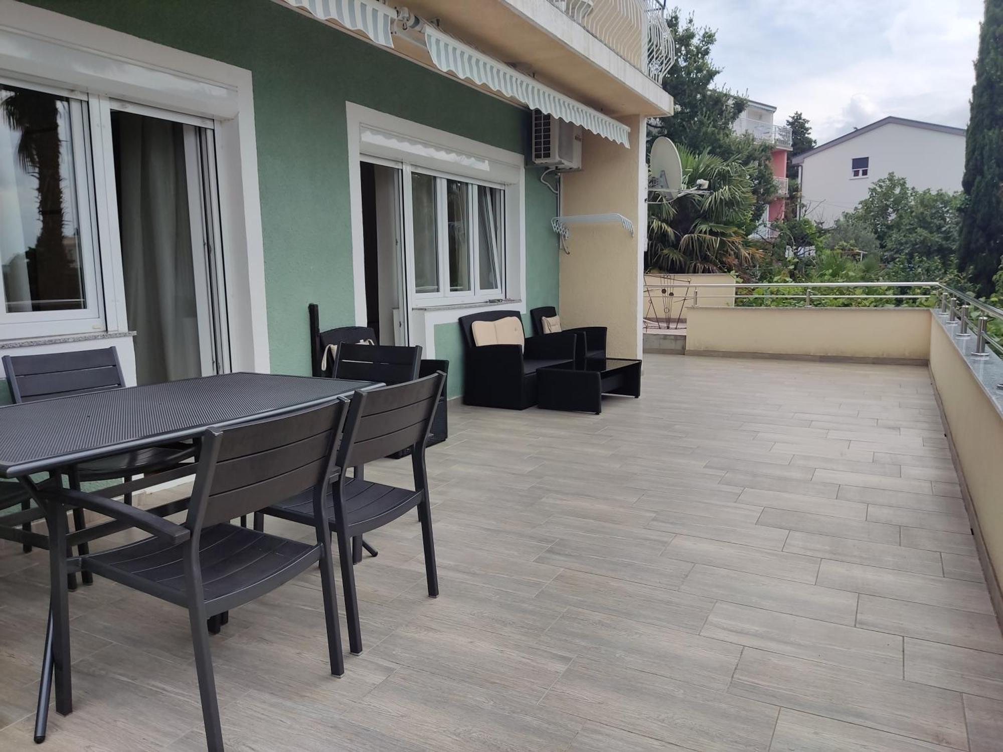Superior, Vorgesetzter Apartments Palma 2 Badezimmer, Sandy Beach Sea View Crikvenica Exterior foto